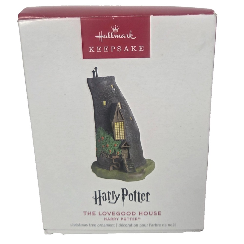 Hallmark Keepsake Harry Potter The Lovegood House Ornament Light Up QXI8412